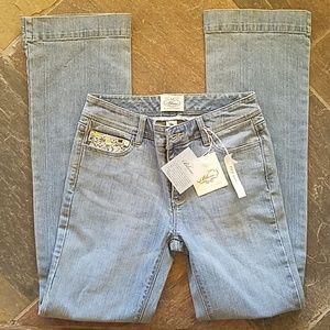 NWT White House Black Market Jeans sz 4 rhinestone
